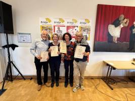 Nebenpaarturnier 3: Erwin Barz, Regina Barz, Dorothea Porzer, Heinz Kalenberg