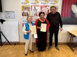 Hauptpaarturnier Klasse A: Ursel Walsleben, Monika Saggau, Dr. Kai Oesterle