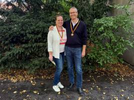 Bronze geht an Gesine Nieten und Ingo Nieten