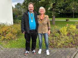 Silber geht an Tobias Förster - Anne Gladiator