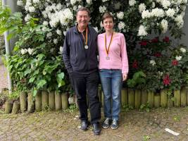 Silber geht an Claus Daehr und Mieke Plath