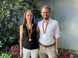 Gold geht an Dr. Marie Eggeling und Dr. Paul Grünke